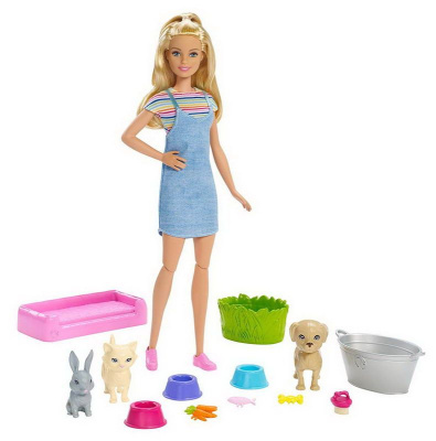 Barbie Игровой набор «Кукла и домашние питомцы»
