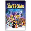 52292 Книга для записей (96 листов, линейка) LEGO Movie 2 - Epic Space Opera