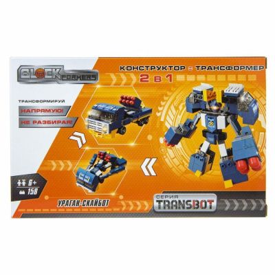 1TOY Blockformers Transbot конструктор "Ураган-Скайбот"