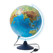 Интерактивный глобус GLOBEN INT13200290 физико-политический рельефный с подсветкой 320мм с очками VR