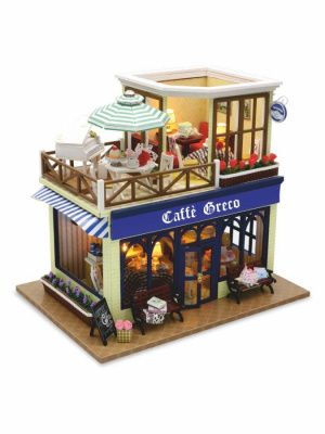 Модель сборная Румбокс Известные кафе мира Caffe Greco