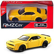 Машина металлическая RMZ City 1:32 Dodge Challenger SRT Demon 2018 (цвет желтый)