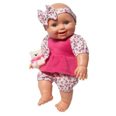 Кукла ВЕСНА В200 Малышка с мишуткой