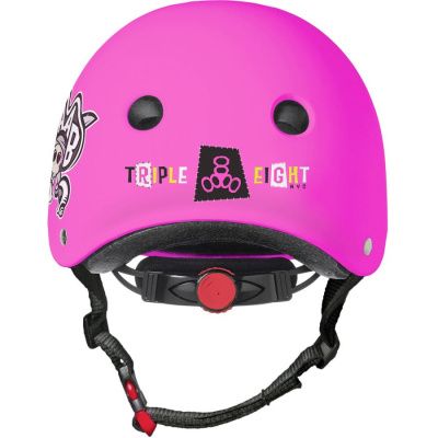Шлем Triple Eight Lil 8 Staab Neon Pink (5+)