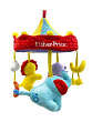 F1027 Мобиль для детской кроватки Fisher-Price - 5 подвесных игрушек Обезьянка Слоненок ЛьвенокБанан