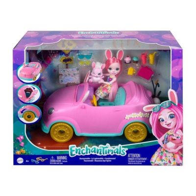 Enchantimals Автомобиль Бри Кроли с куклой и аксессуарами