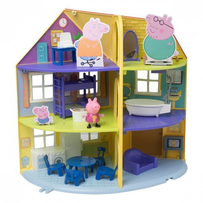 Свинка Пеппа "Трехэтажный дом Пеппы" игровой набор. ТМ Peppa Pig