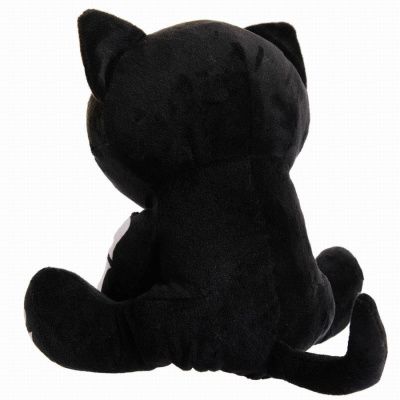 Мягкая игрушка Abtoys Skelanimals Кошка черная, 20 см