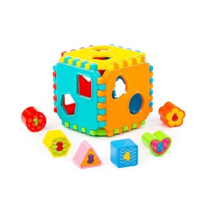 Развивающая игрушка ПОЛЕСЬЕ "Куб" (в коробке)