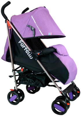 Коляска детская прогулочная Farfello S908 фиолетовый