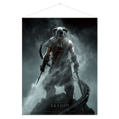 Тканевый постер Skyrim Dragonborn