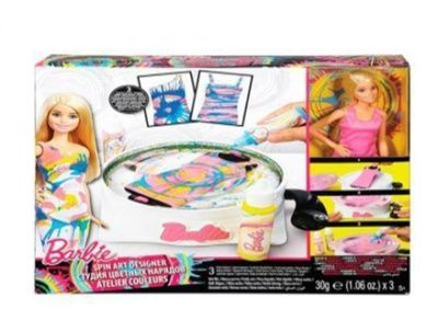 Barbie. Барби Набор для создания цветных нарядов и кукла