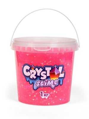 Слайм Crystal Slime розовый, 1 кг