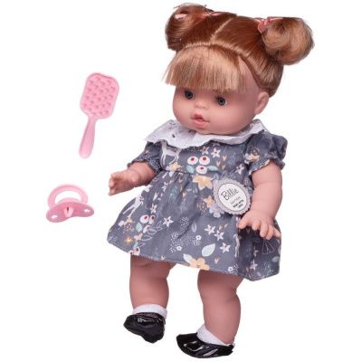 Пупс-кукла "Baby Ardana" 32см, в платье в цветочек, со звуковыми эффектами, в наборе с аксессуарами