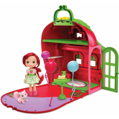 Игрушка Шарлотта Земляничка Набор Кукла 15 см с домом и аксессуарами