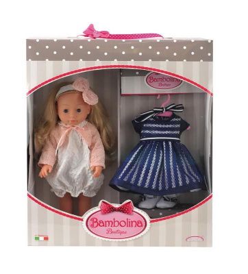 Кукла Bambolina Boutique Модница, 40 см. ТМ Dimian 