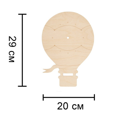 Набор для творчества MAGIC MOMENTS CL-6 Часы Воздушный шар