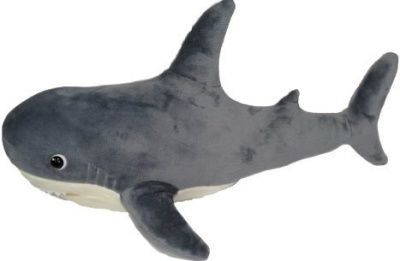 Акула серая мягкая игрушка 45 см