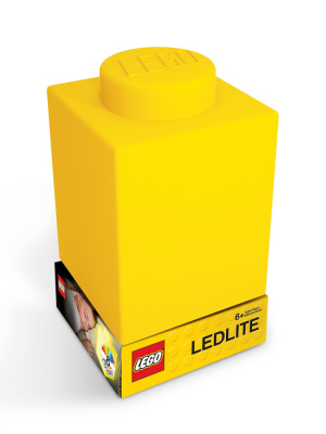 LGL-LP42 Фонарик силиконовый LEGO - желтый