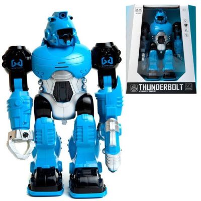 Робот "THUNDERBOLT" (цвет синий), со световыми и звуковыми эффектами