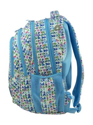 502020025 рюкзак HEAD, модель Arrow, размеры 45х31х19см., цвет: голубой/белый