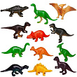 Юный натуралист. Чемоданчик с 8 фигурками динозавров