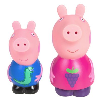 Свинка Пеппа. Игрушки для ванны "Пеппа и Джордж". TM Peppa Pig