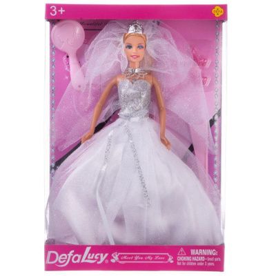 Кукла Defa Lucy Принцесса-невеста, с аксессуарами, 3 вида 