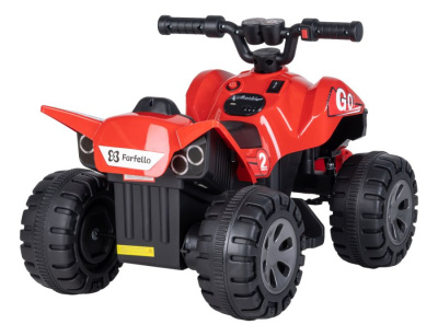 Детский электромобиль квадроцикл  (6V4.5AH) TR118 красный TR118-2