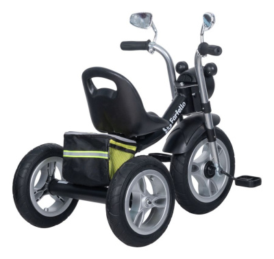 Детский трехколесный велосипед (2022) Farfello S-1209 Черный/Black 