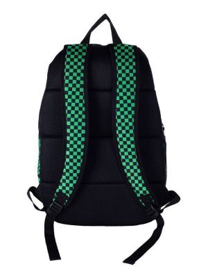 502020204 рюкзак MINECRAFT, размеры 48х33х18см, цвет: черный/зеленый