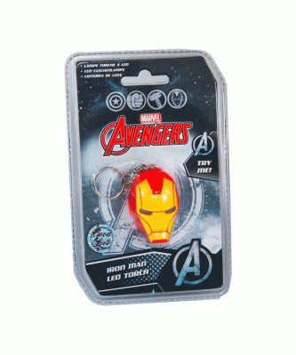 Marvel Avengers Iron Man брелок-фонарик