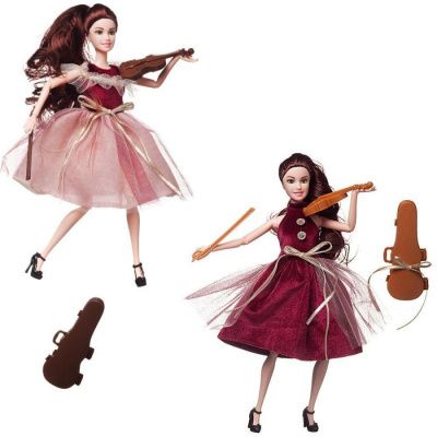Кукла "Atinil. Яркое настроение" со скрипкой и аксессуарами, 2 вида, 28 см