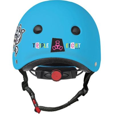 Шлем Triple Eight Lil 8 Staab Neon Blue (5+)