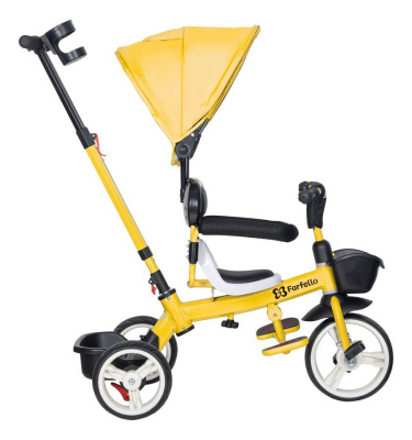 Детский трехколесный велосипед (2022) Farfello S-1703 Желтый/Yellow 