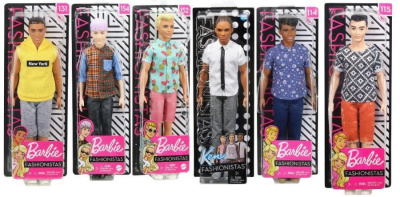 Barbie Ken Игра с модой в ассортименте 12 видов