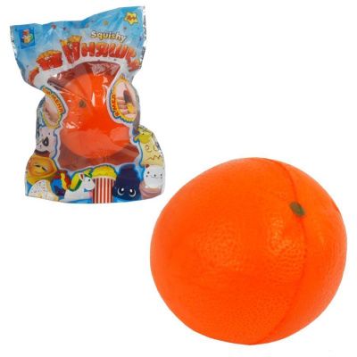 1toy игрушка-антистресс мммняшка squishy (сквиши), апельсин 30 гр,6.5/6.5/6.5