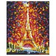 Мозаика алмазная на раме 20*25 см Париж - огни Эйфелевой башни