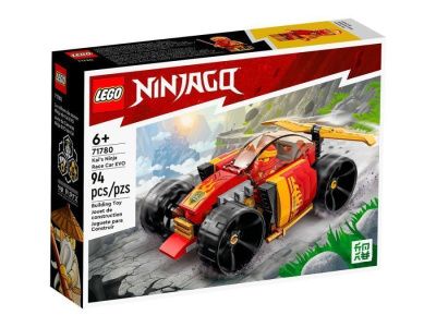 71780 Конструктор детский LEGO Ninjago Гоночный автомобиль ЭВО ниндзя Кая, 94 деталей, возраст 7+