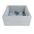 Romana Airpool Box Детский сухой бассейн  серый с серыми шариками
