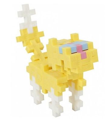 Конструктор Plus Plus разноцветный для создания 3D моделей (собака, кошка)