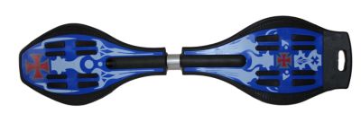Скейтборд LS001  (4) синий