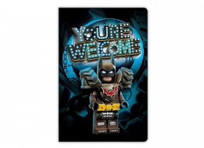 52340 Книга для записей (96 листов, линейка) LEGO Movie 2 - Batman