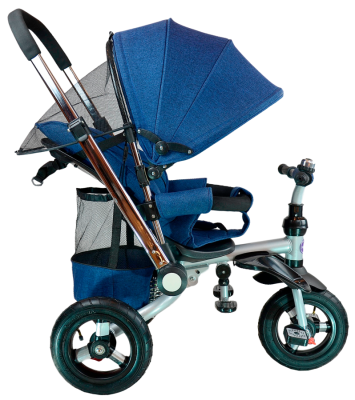 Велосипед детский трехколёсный  Farfello TSTX011 лён синий