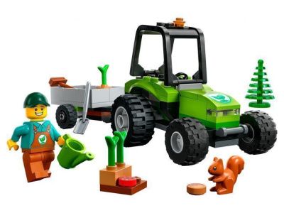 60390 Конструктор детский LEGO City Трактор для работ в парке, 86 деталей, возраст 5+