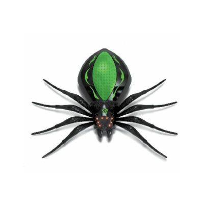 1TOY игрушка Робо-паук, свет, звук, движение, черно-зеленый