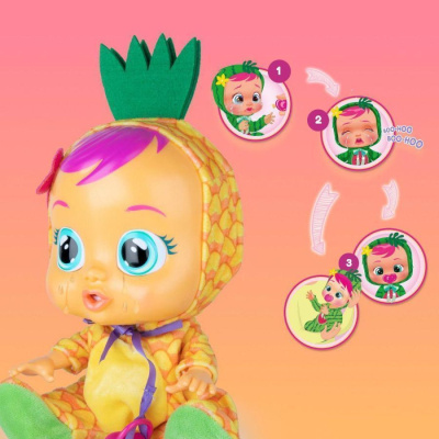 CRY BABIES Плачущий младенец Серия Tutti Frutti, Pia, 30 см