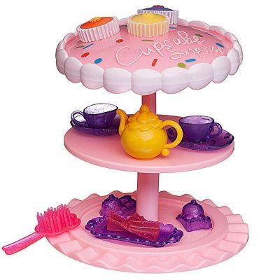 Cupcake Surprise. Набор "Чайная вечеринка" с Куклой - Капкейк и питомцем, розовый