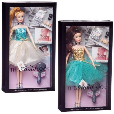 Кукла "Atinil. На кинопремьере" в платье с пайетками, с аксессуарами, 2 вида, 28 см