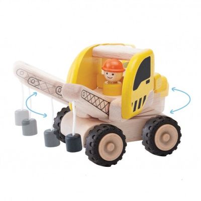 WW-4009 Деревянная игрушка "Кран, Miniworld"